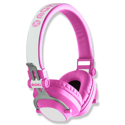 Moki EXO Kids Bluetooth Headphones - Pink - School Depot NZ
