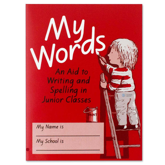 NZCER My Words Book Writing & Spelling Aid in Junior Classes