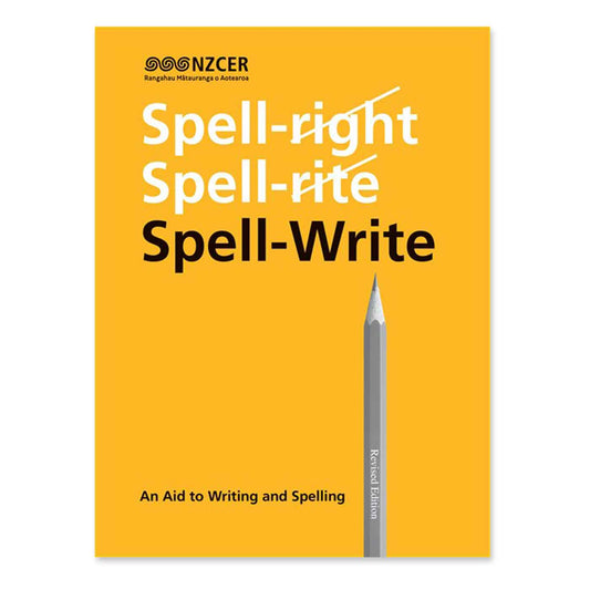 NZCER Spell-Write Guide Book an Aid to Writing and Spelling