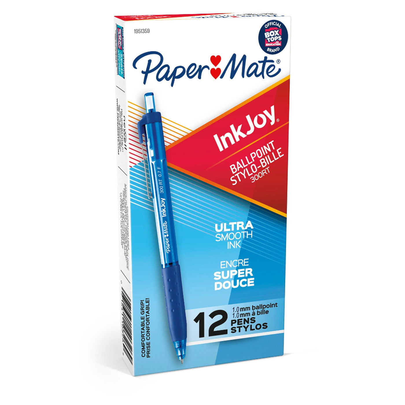 Papermate ballpoint Pen InkJoy RT300 Medium Tip Blue Box of 12
