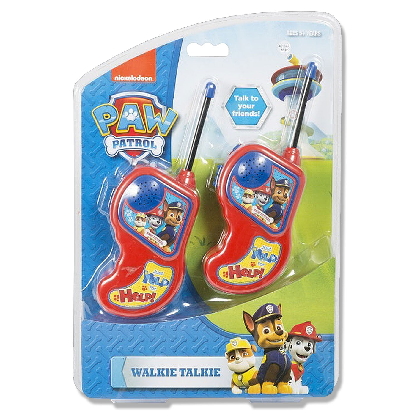 Paw Patrol Chase Walkie Talkie Pair