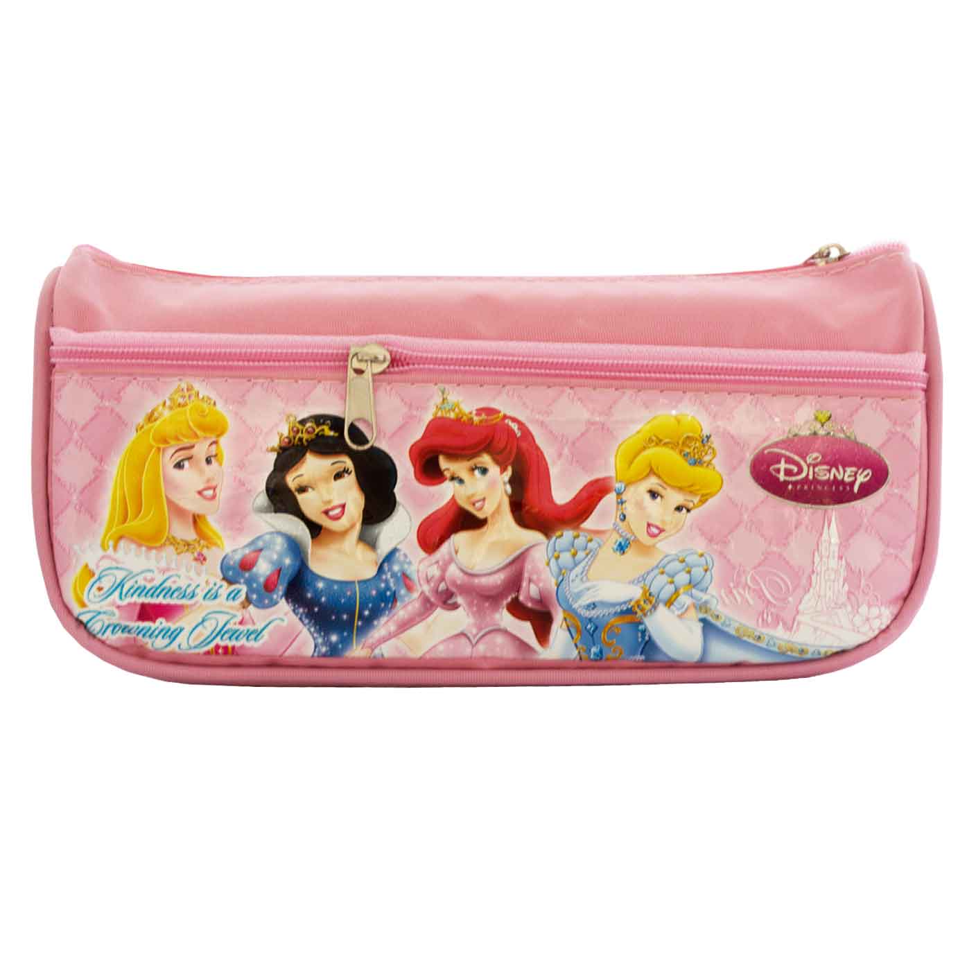 Princess Double Zip Pencil Case