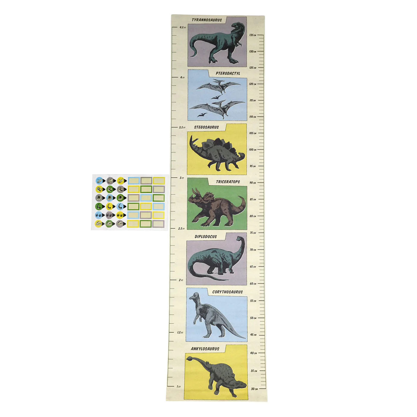 Rex London Prehistoric Land Height Chart