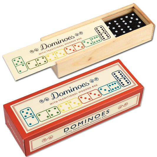 Rex London Dominoes Wooden Box 28 Tiles