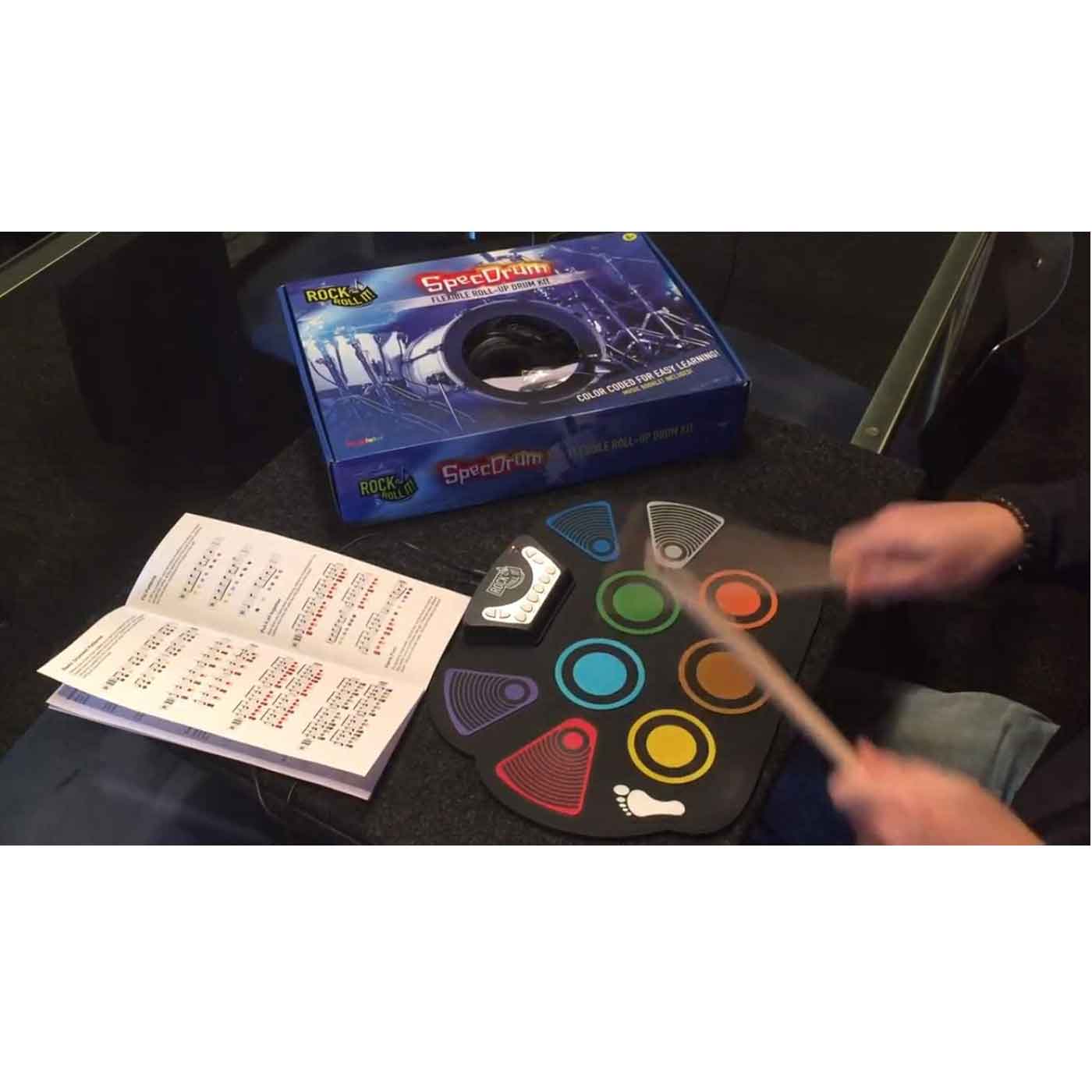Rock and Roll It Electronic Drum Flexible Colour Coded