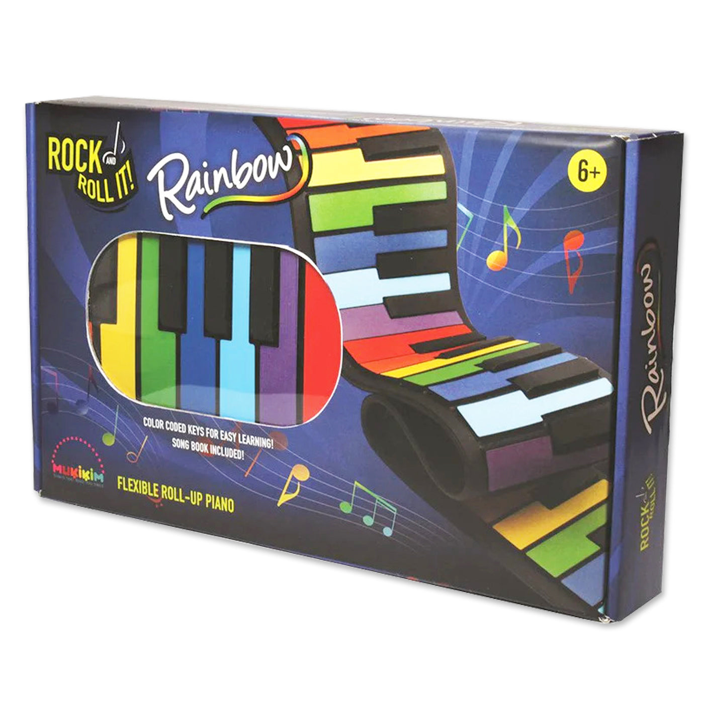 Rock-and-Roll-It!-Electronic-Piano-Flexible-Colour Coded 49-Keys
