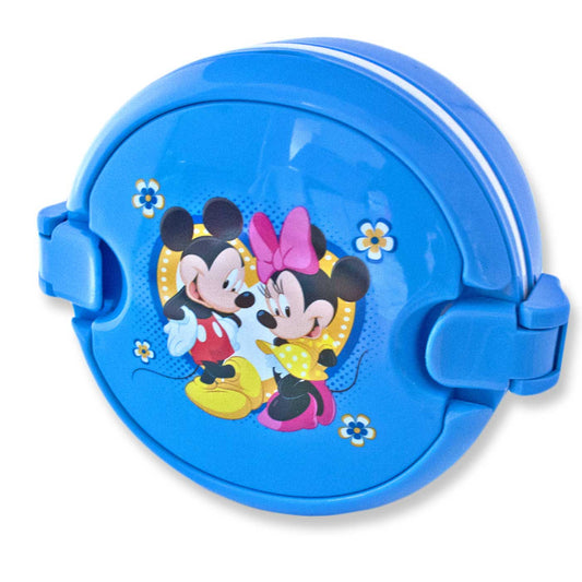 Appetizer Lunch Box 650ml Round Mickey Mouse