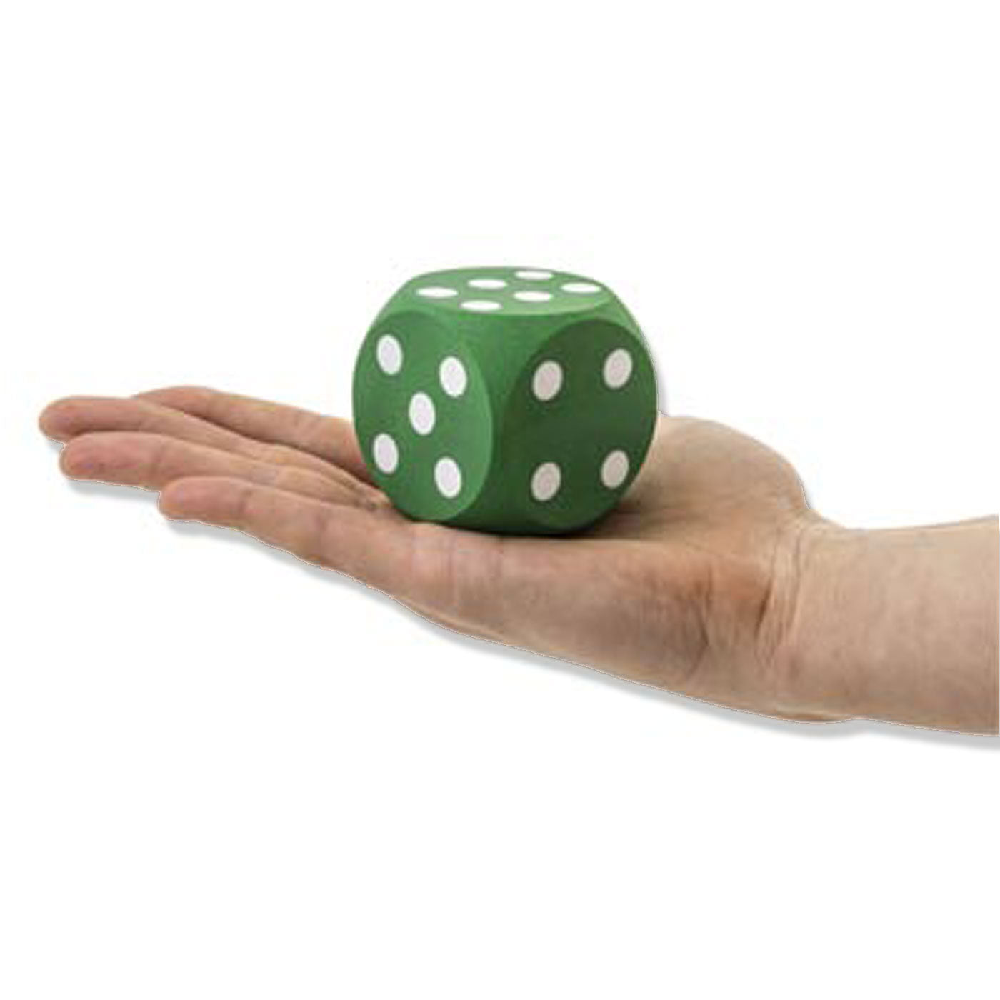 Rubber Dice 53 mm Assorted Colours