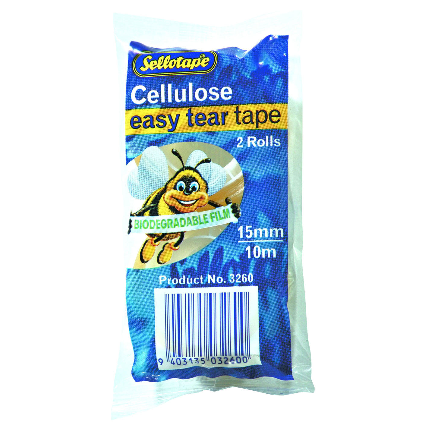 SELLOTAPE CLEAR REFILL 15MM X10M 2 PACK - School Depot NZ