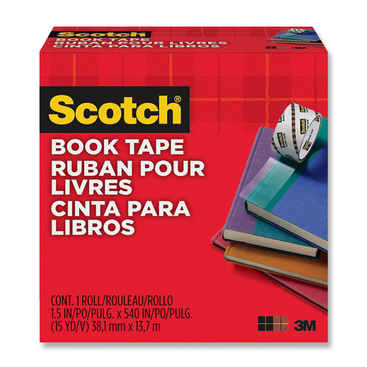 Scotch Tape Book Repair 845 38.1mm x 13.7m Transparent