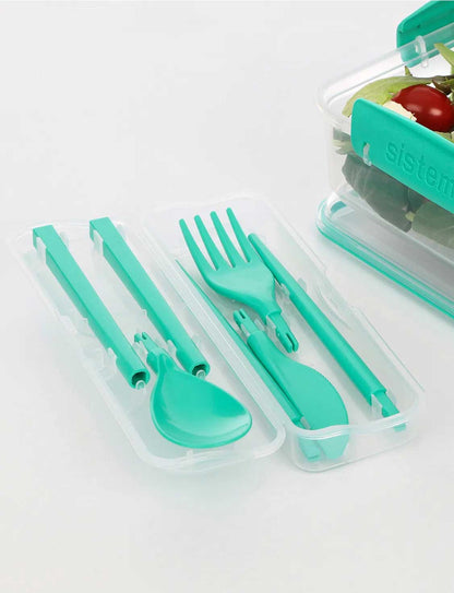 Sistema Cutlery Travel Set Plastic 3 Piece