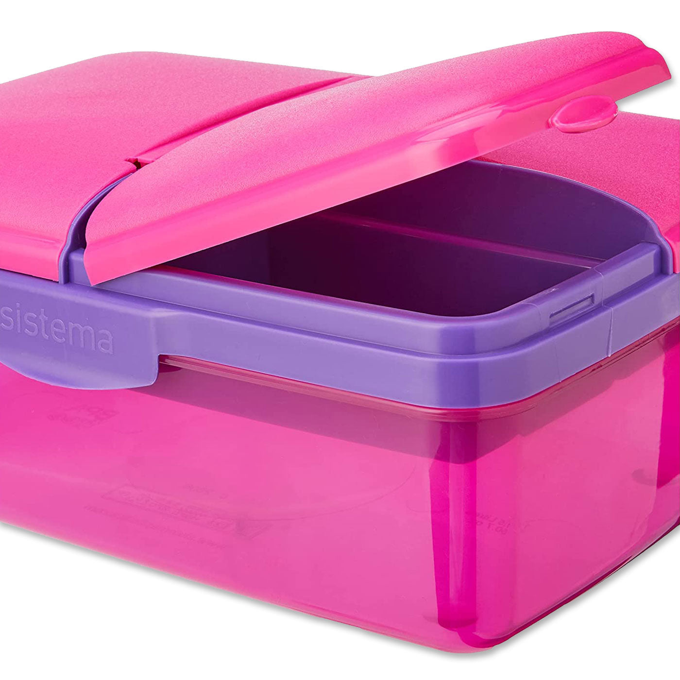 Sistema Lunch Box with Bottle Multi-Compartment 1.5L Red