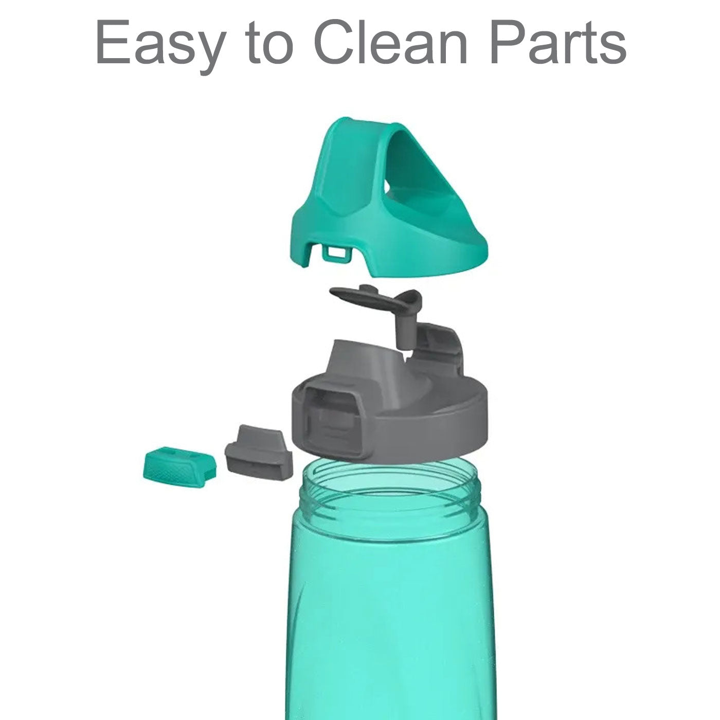 Sistema Water Bottle Spill-Proof Tritan Adventum 900ml