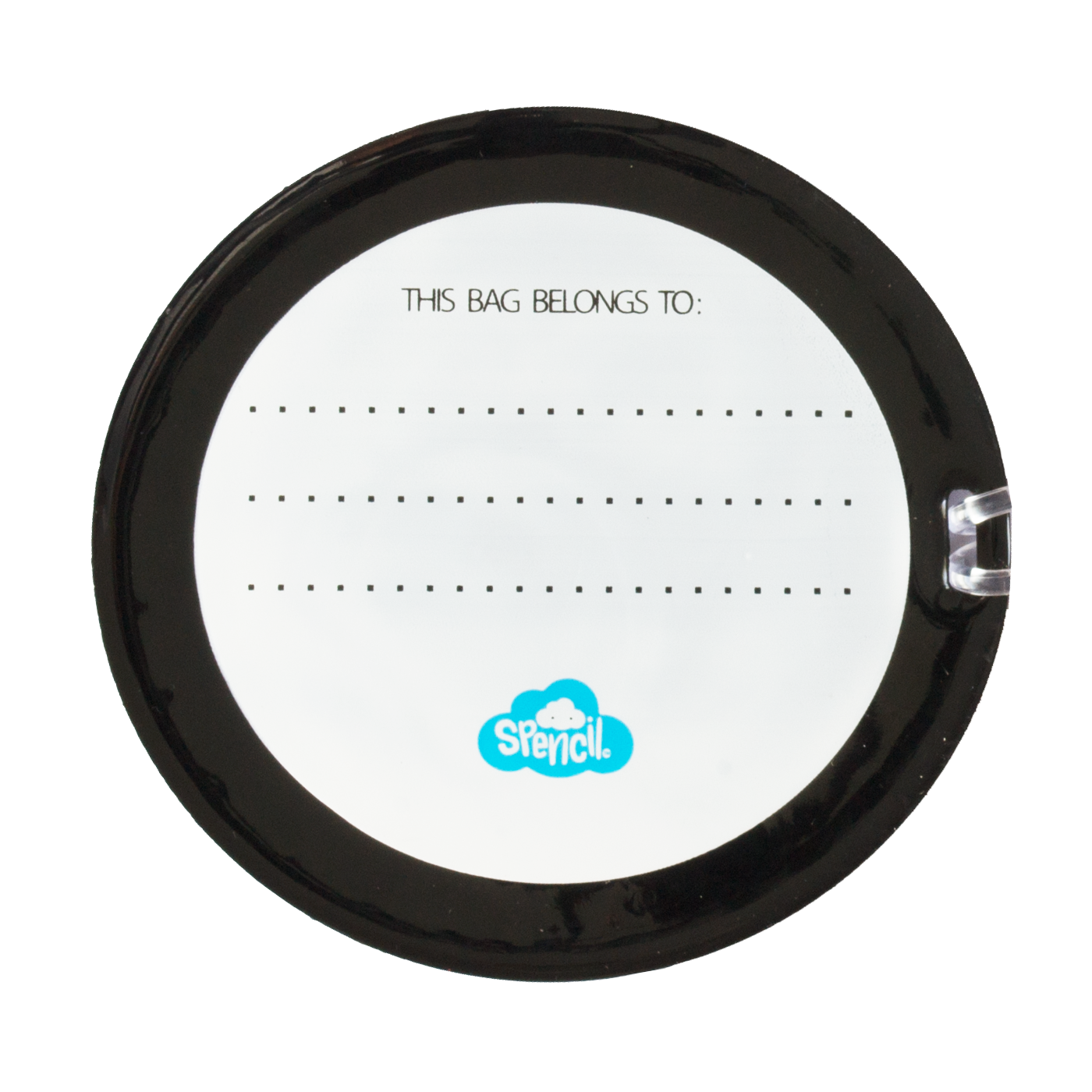 Spencil Luggage Tag with Name Label