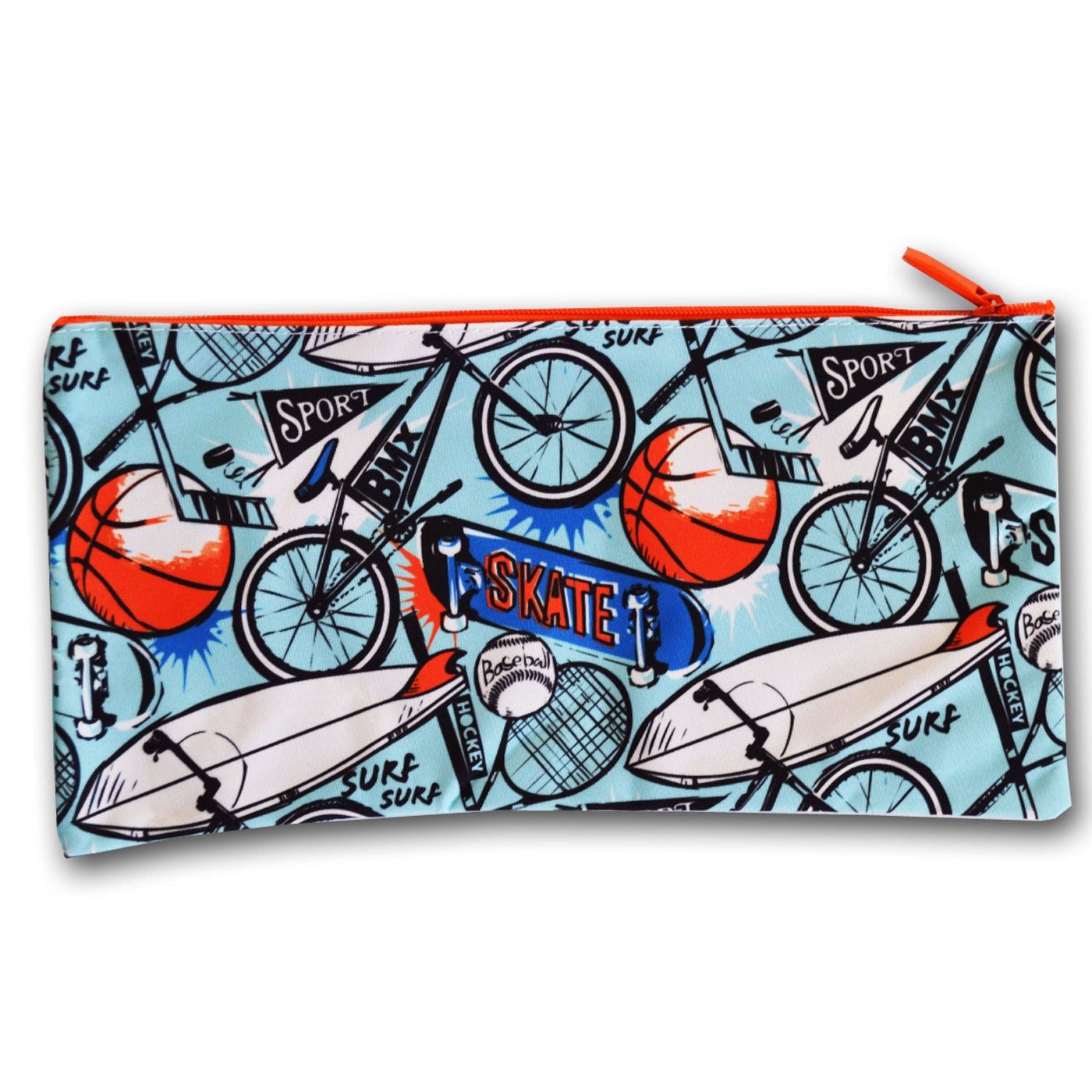 Spencil Rectangle Pencil Case 34 x 17 cm Sports Craze