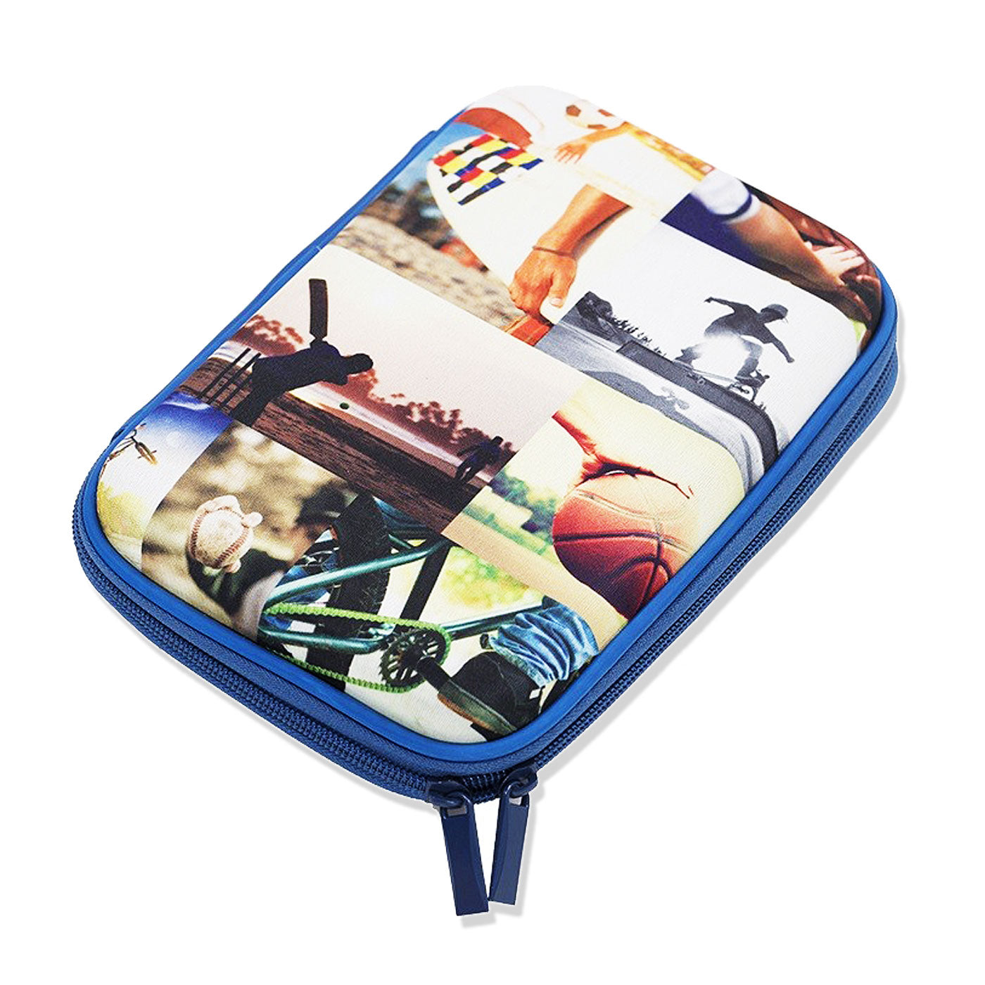 Spencil Hard Top Pencil Case - Sports Collage School Depot