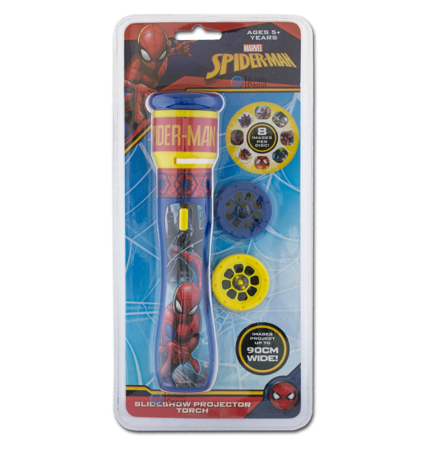 Spider-Man Slideshow Projector Torch with 2 Disks 16 images