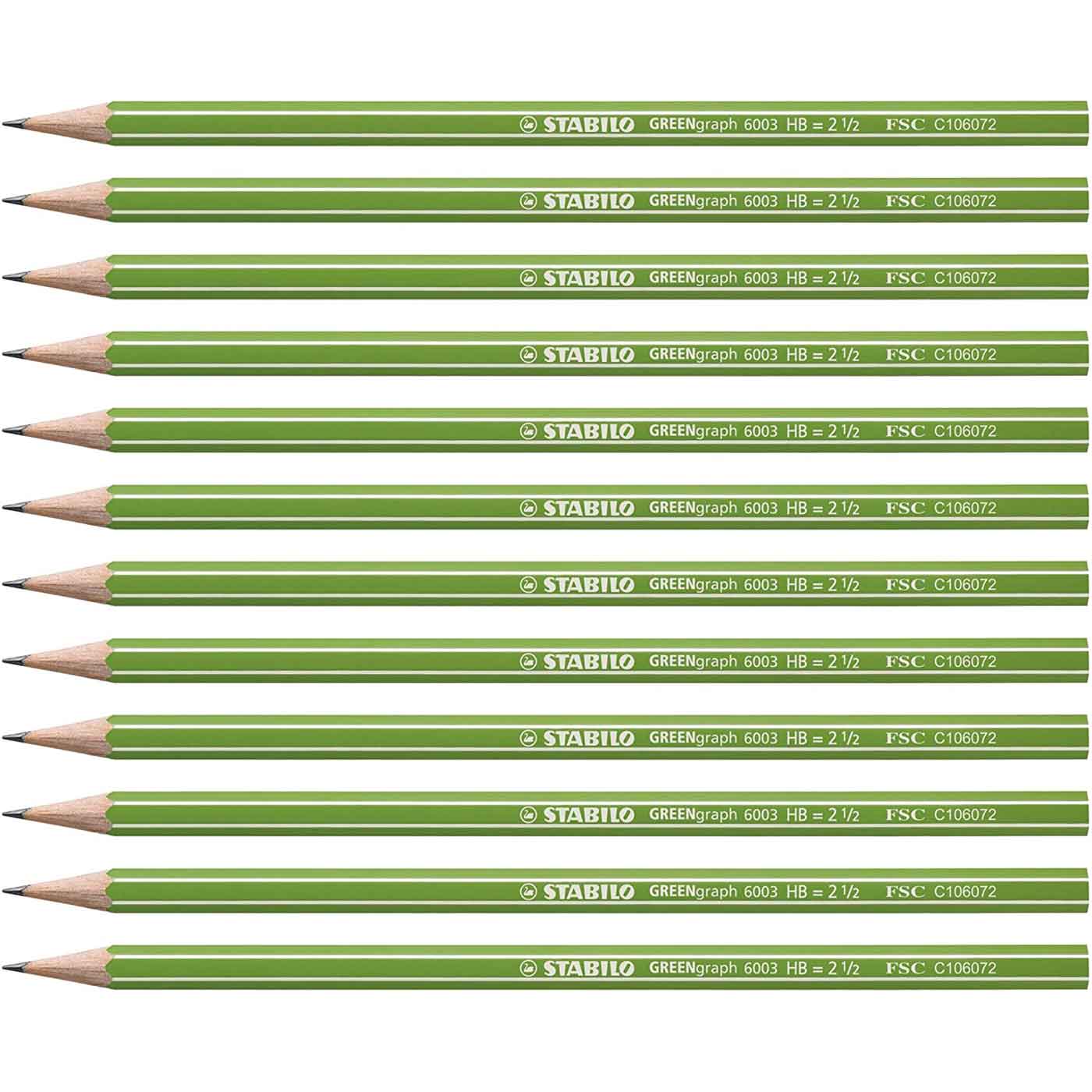 Stabilo Graphite Pencil GREENgraph HB