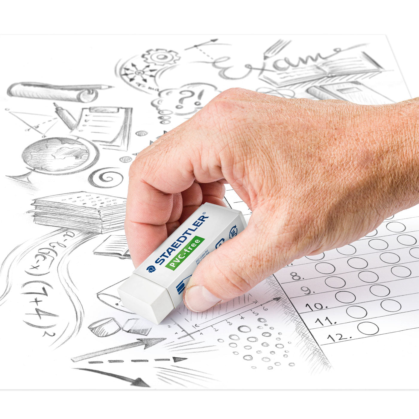 Staedtler Eraser Rasoplast 525 B20 PVC Free 65 x 23mm