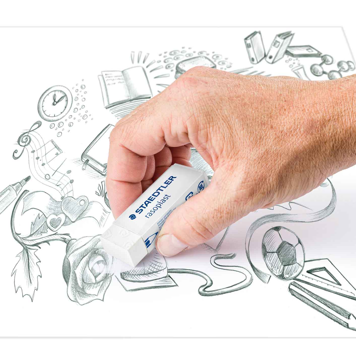 Staedtler Eraser 526 B20 Rasoplast 65 x 23 x 13mm