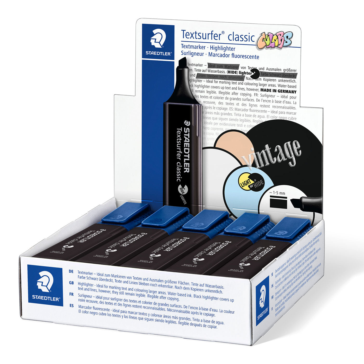 Staedtler Highlighter Textsurfer 364 C-9 Black