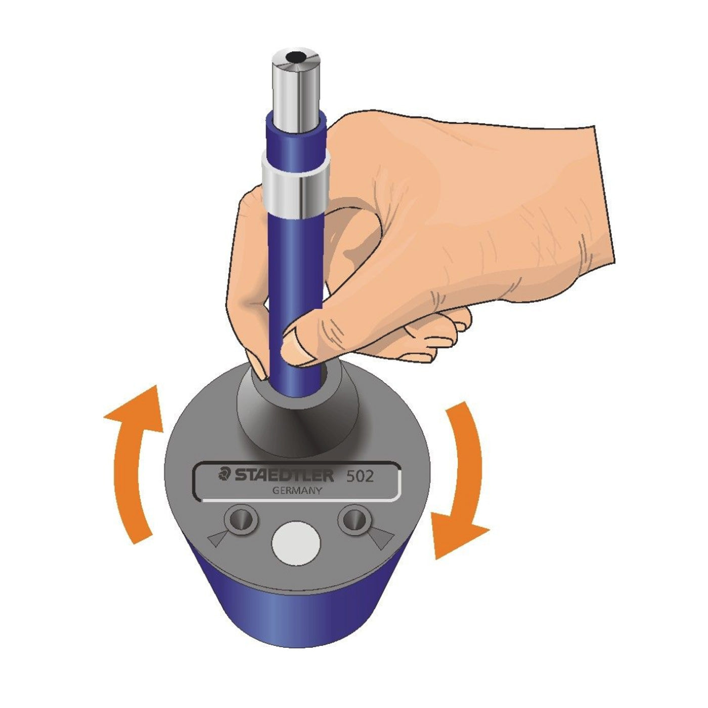 Staedtler Lead Sharpener Tub for 2mm Lead - School Depot NZ