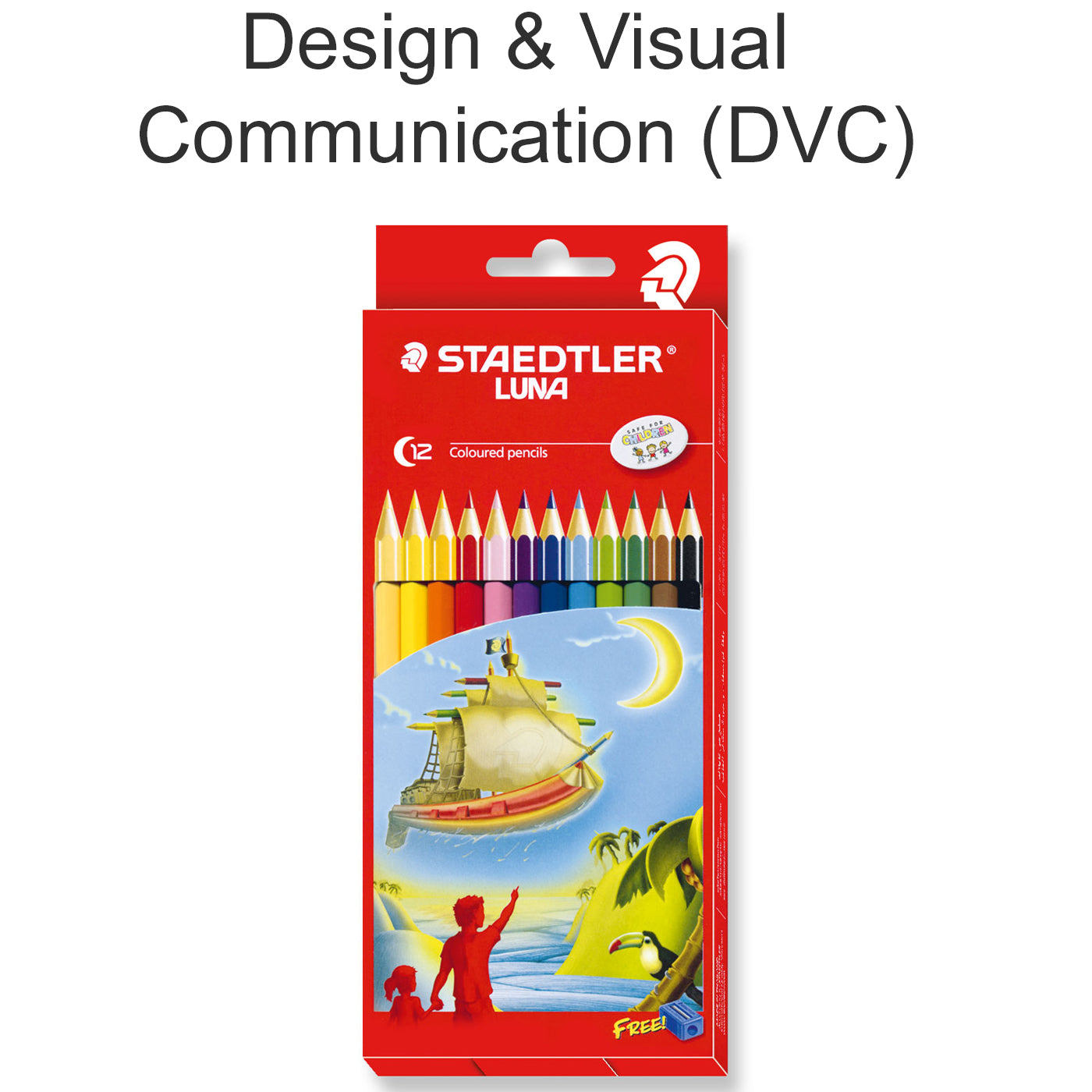 Staedtler Colouring Pencils Luna Full Length 12 Pack