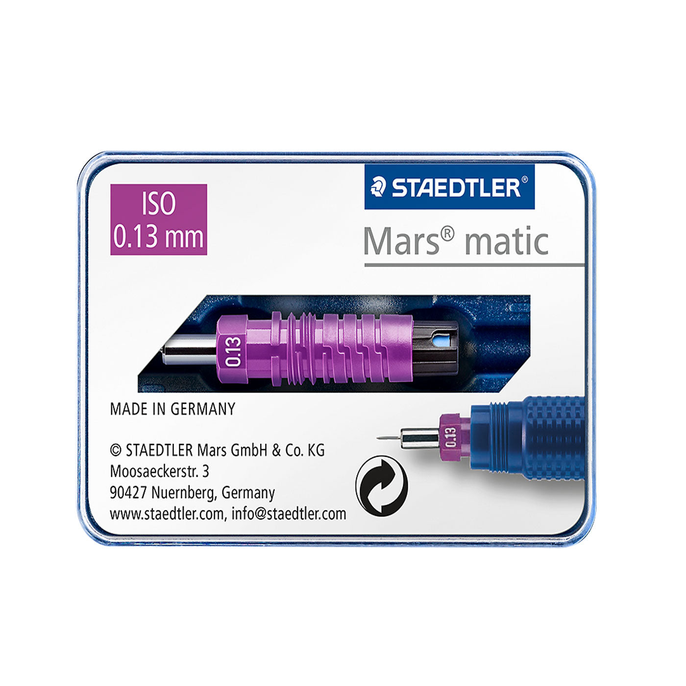Staedtler Mars Matic 750 M013 Spare Drafting Pen Point 0.13mm