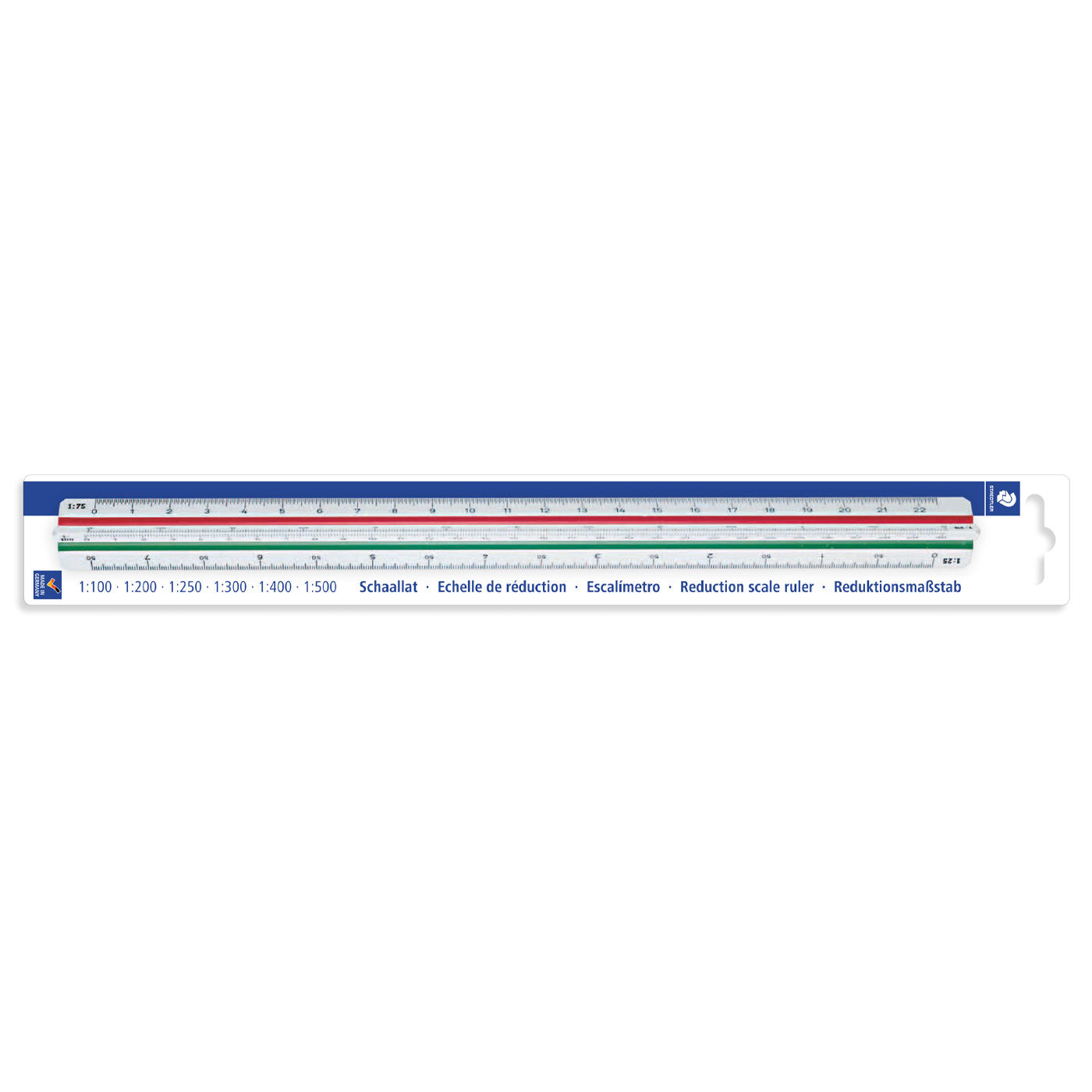 Staedtler Mars Triangular Scale Rule 561 98-4BK 300mm