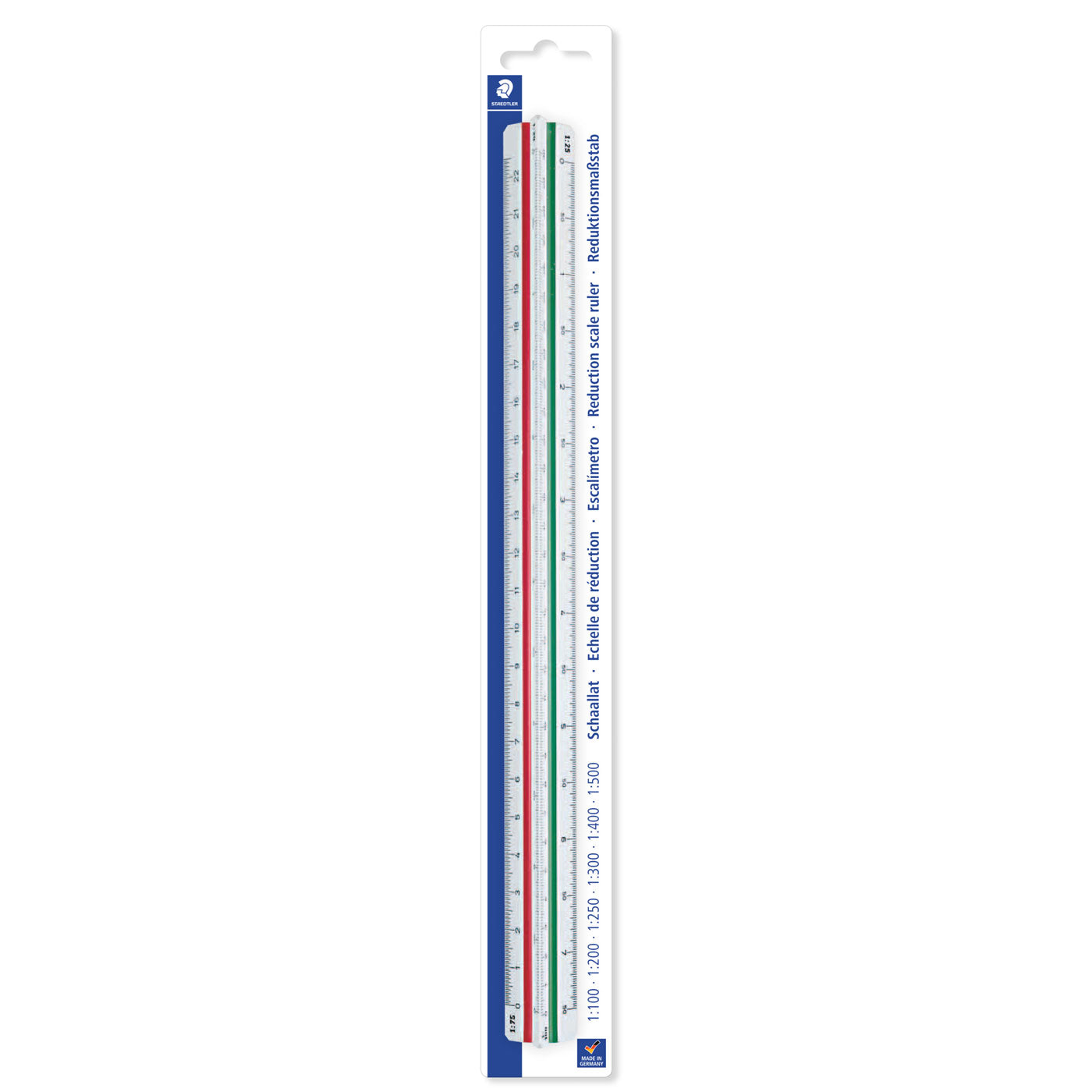Staedtler Mars Triangular Scale Rule 561 98-4BK 300mm