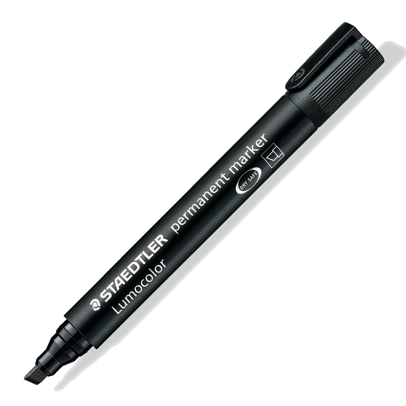 Staedtler Permanent Marker 350-9 Lumocolor Chisel Tip Black
