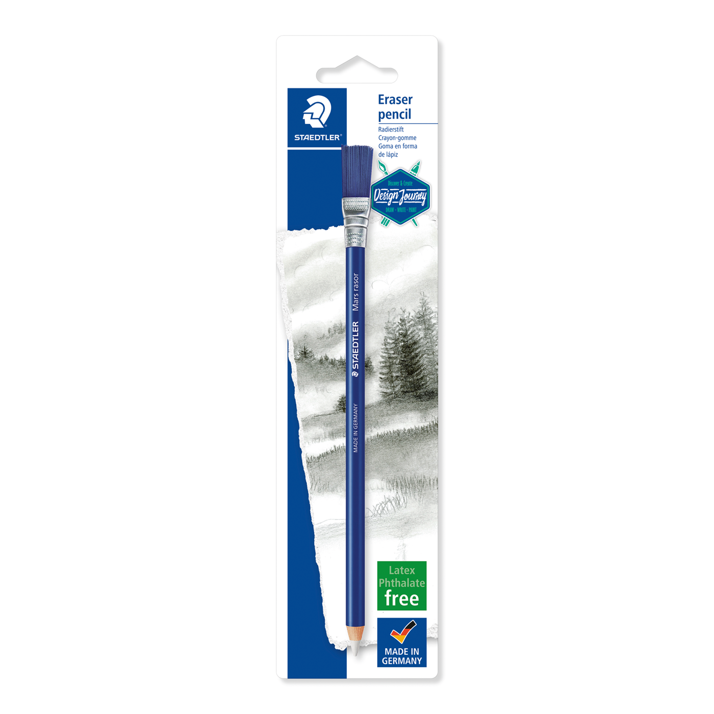 Staedtler Mars Rasor Pencil Eraser with Brush 52661