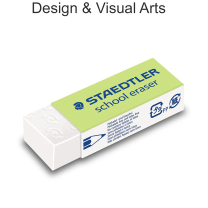 Staedtler School Eraser Plastic Large 526 C20 65 x 23mm