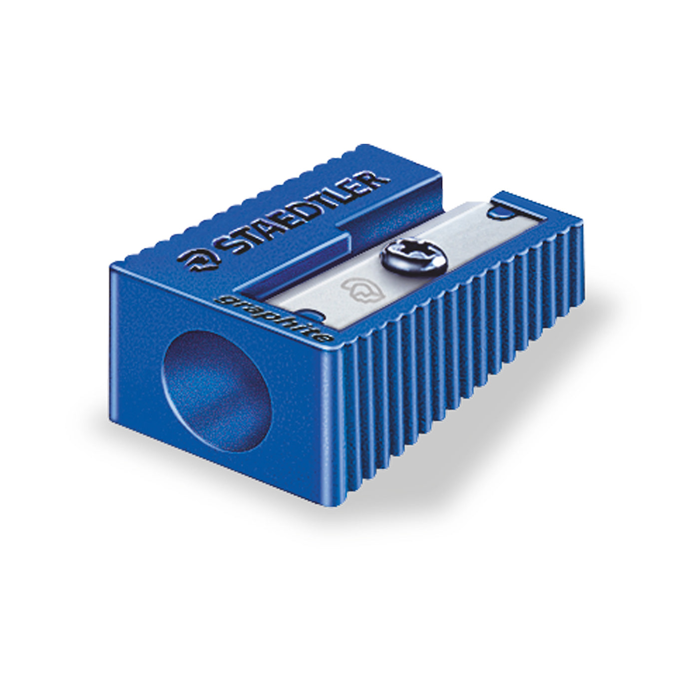 Staedtler Pencil Sharpener Plastic Single Hole - Blue