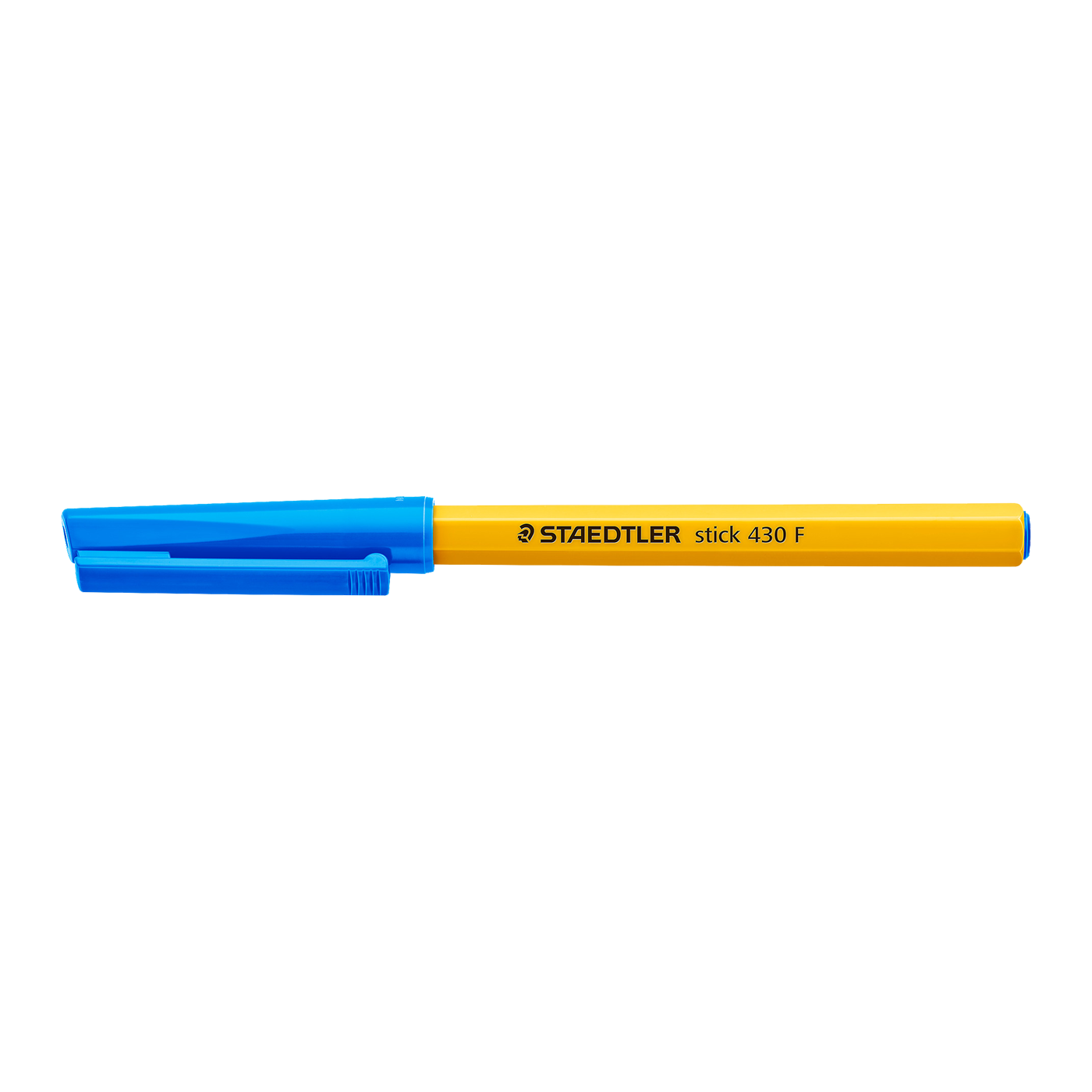 Staedtler Ballpoint Pen Stick 430 Fine Capped Blue