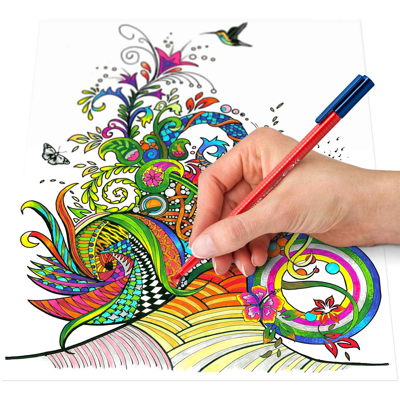Staedtler Triplus Fibre-Tip Felt Pen Triangular