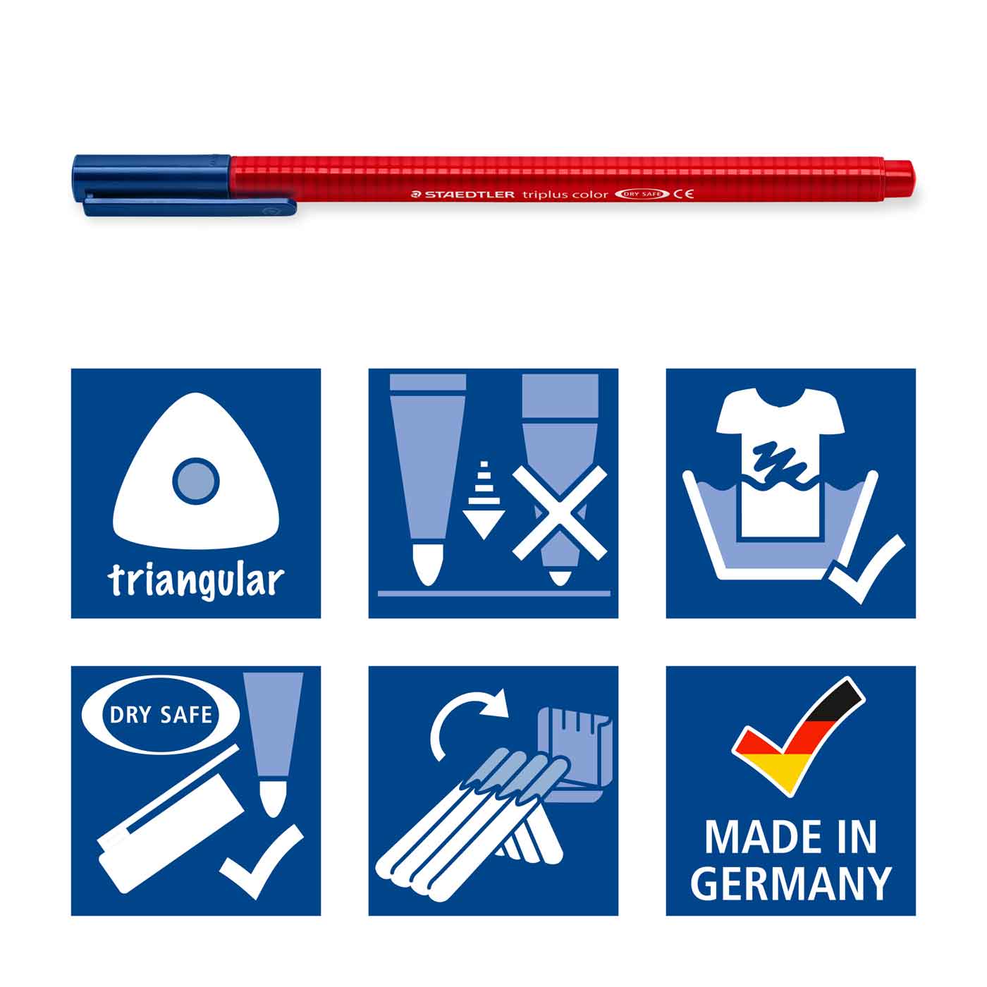 Staedtler Triplus Fibre-Tip Felt Pen Triangular