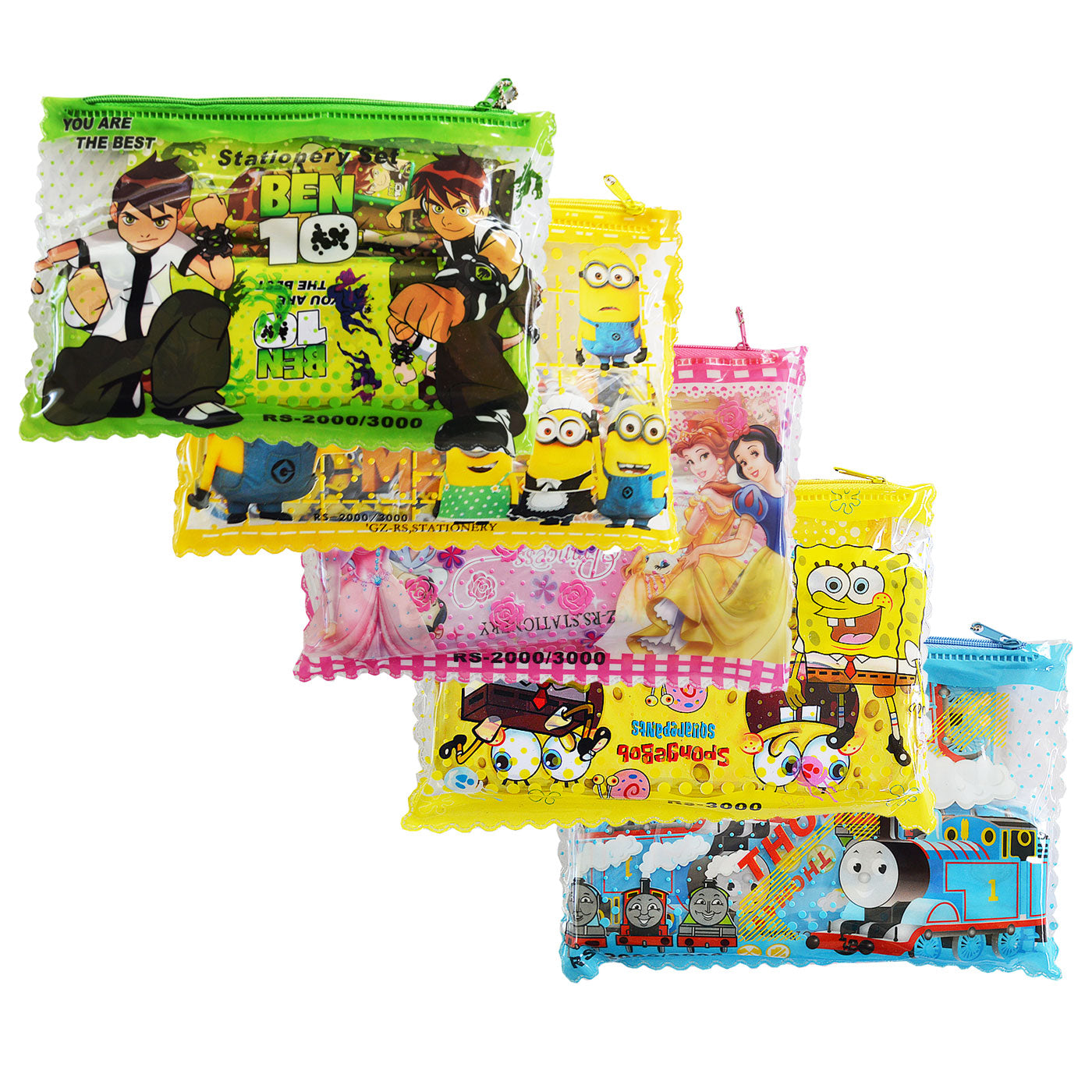 Pencil case with stationery Set