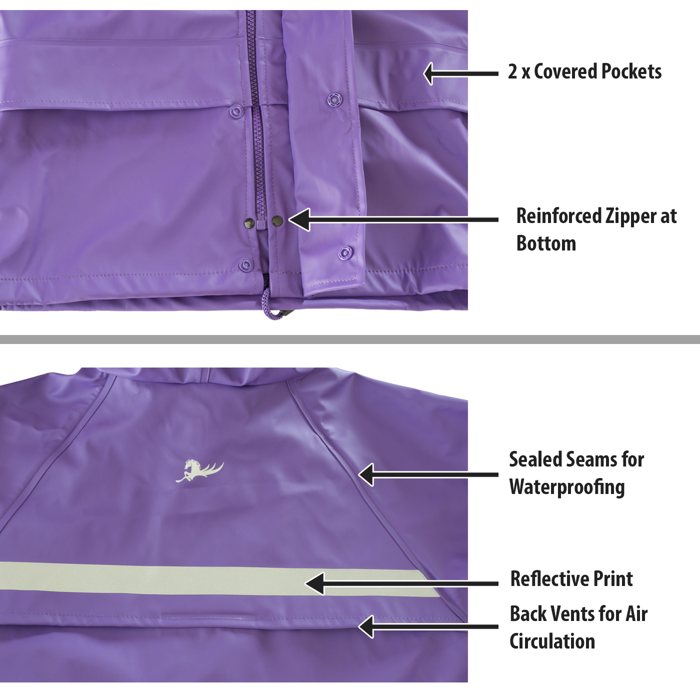 Stilvolle-Raincoat-Flexbak-Hooded-Purple-Features