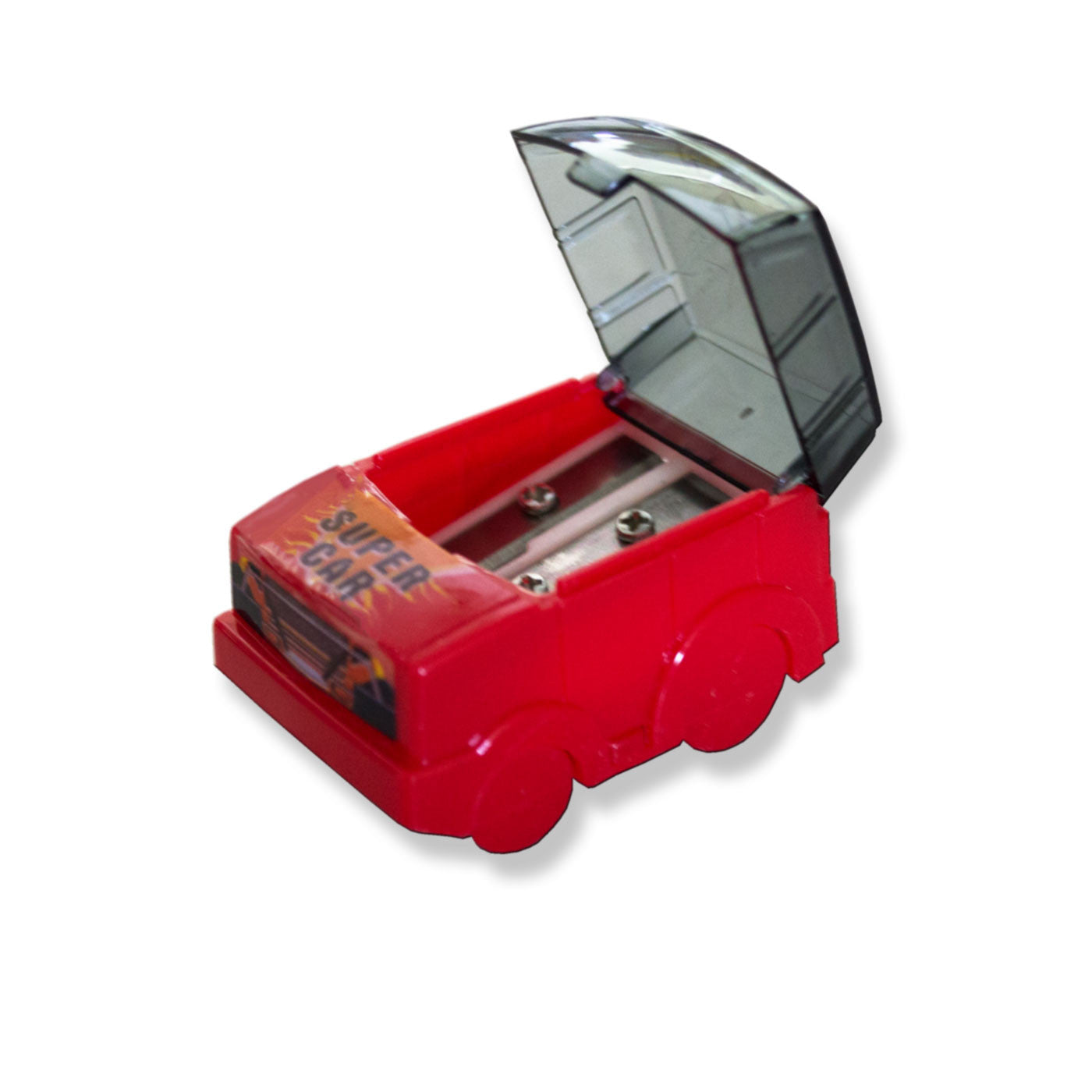 Super Cars Double Hole Sharpener, Assorted Colours - School Depot NZ
- 1
