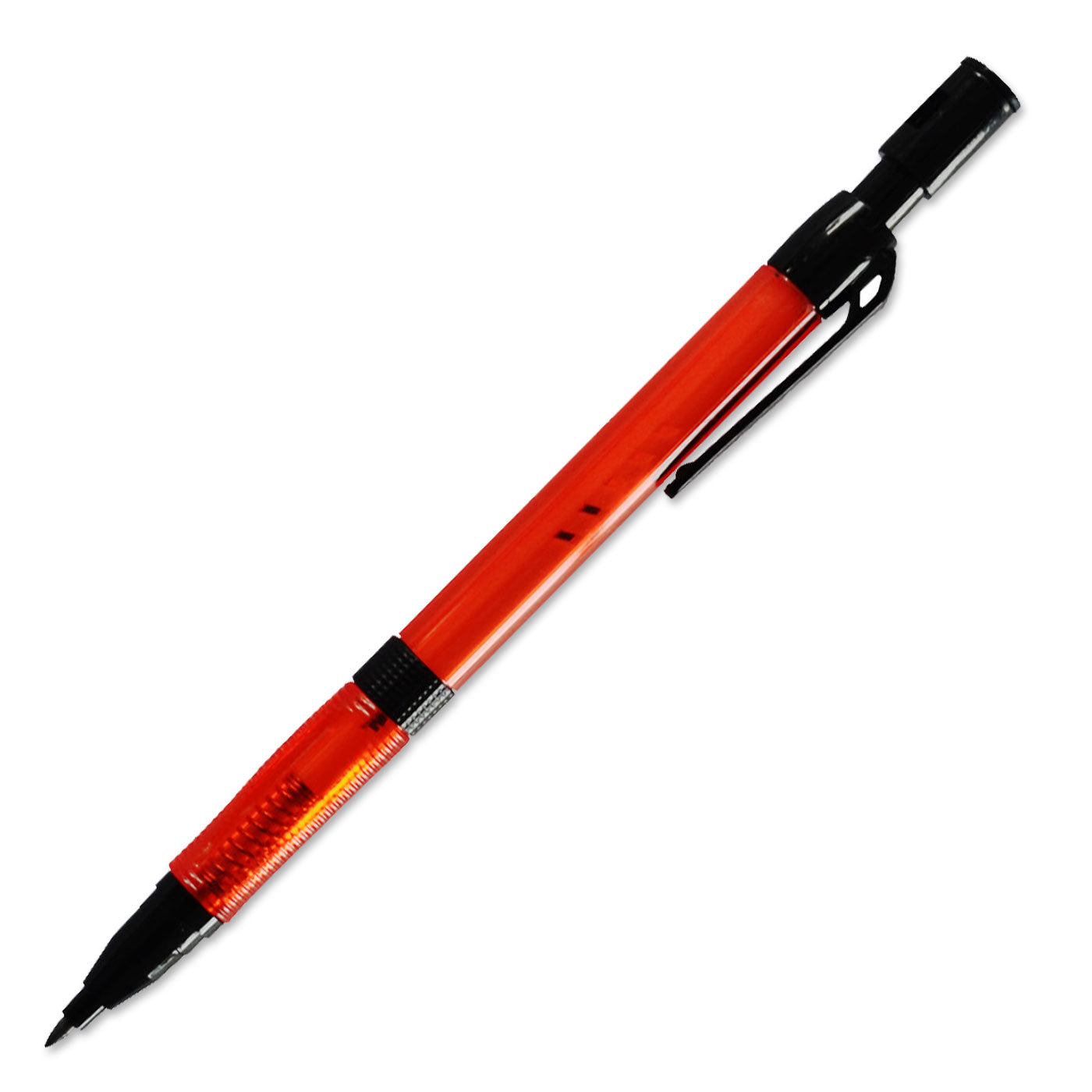 Tyco Triangular Grip HB Mechanical Pencil TY-520 With Sharpener 2.00mm Red