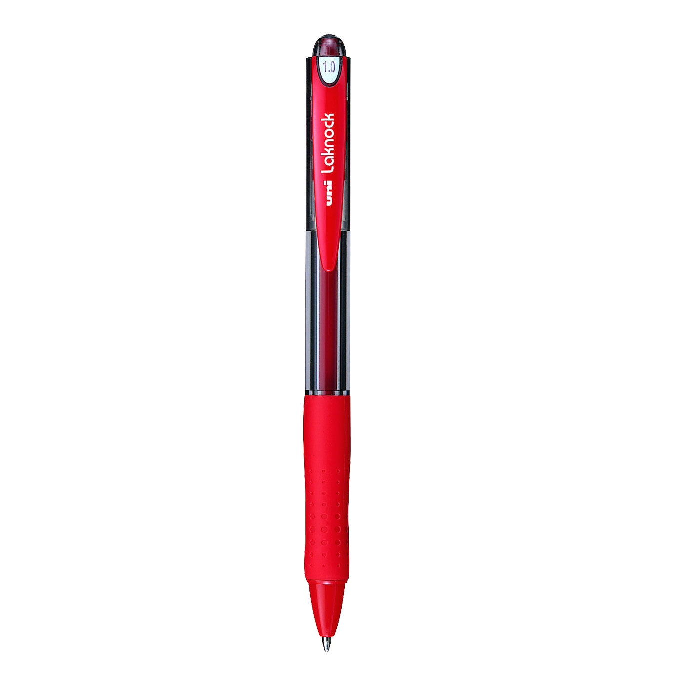 Uni Pen Laknock SN100 Retractable Medium Red - School Depot NZ
- 1