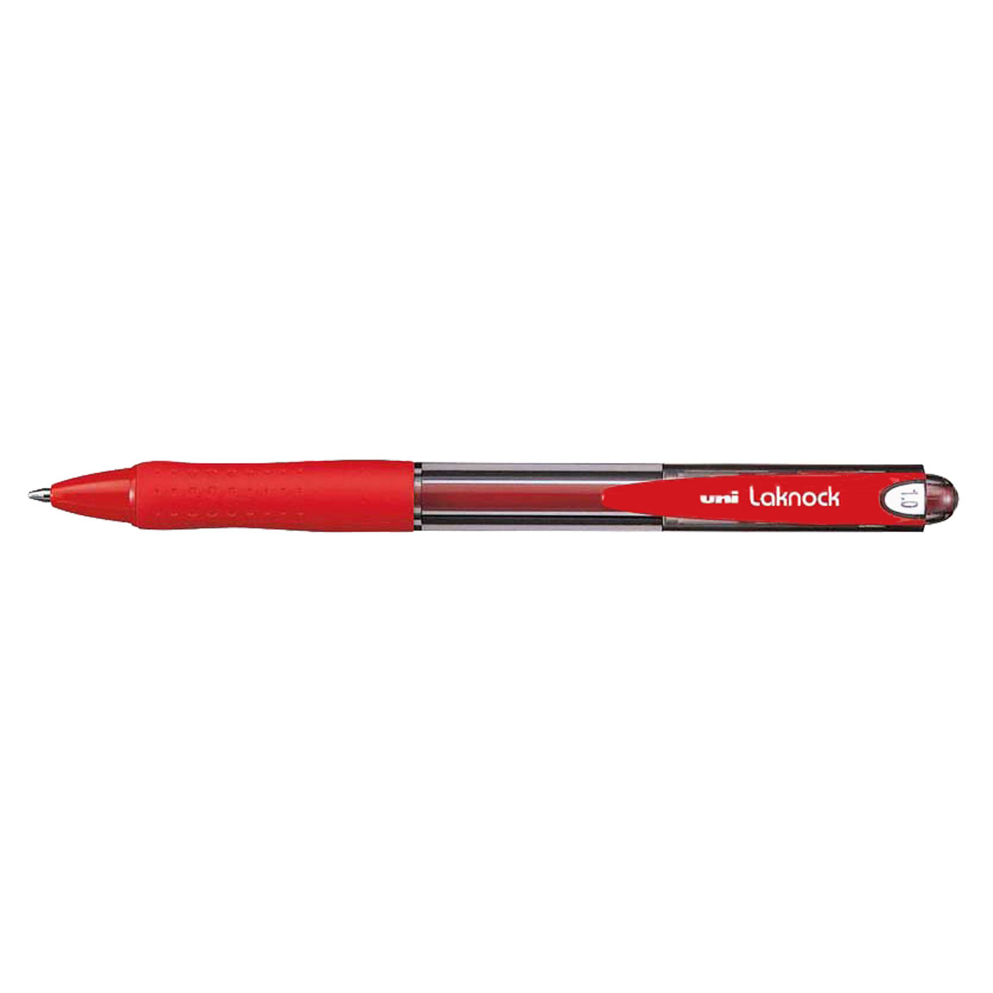 Uni Ballpoint Pen Laknock SN100 Red 1mm