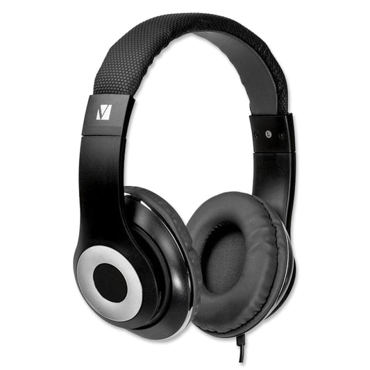 Verbatim Stereo Headphones Classic Black