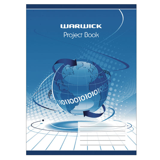 Warwick Project Book Blue 20 Leaf