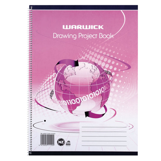 WARWICK PROJECT BOOK RED 30 Leaf - School Depot NZ