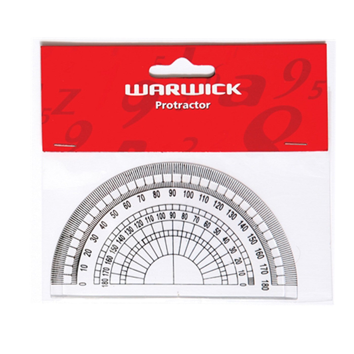 Protractor - Warwick 10 cm 180° Protractor - School Depot NZ