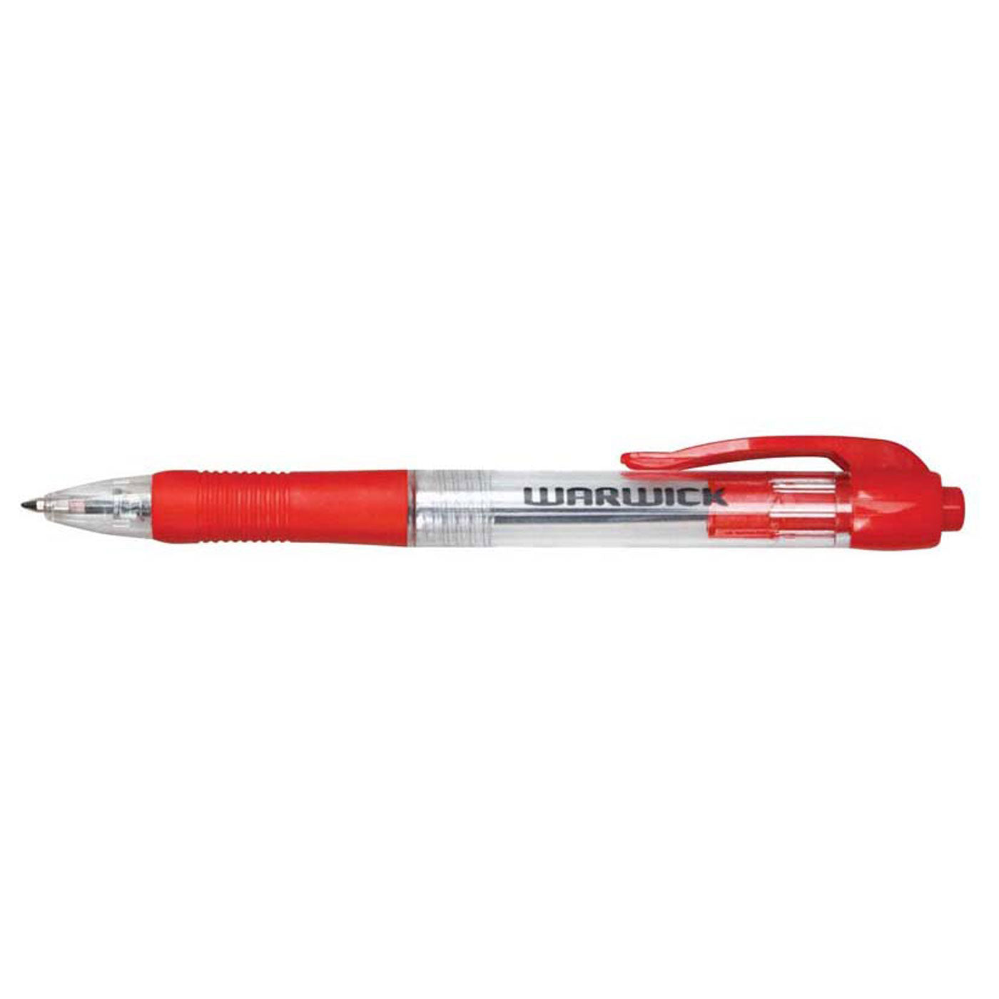 Warwick Ballpoint Pen Retractable Medium Tip 1.0mm Red