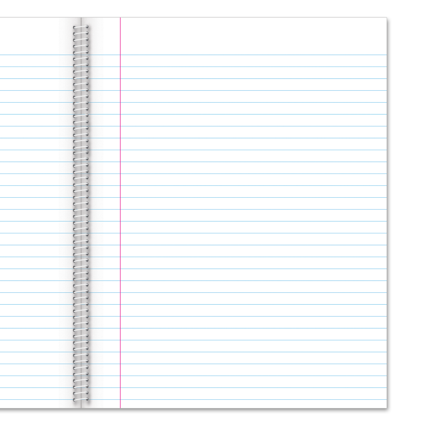 Warwick Exercise Book 8B4 50 Leaf Spiral Ruled 7mm 230 x 180mm