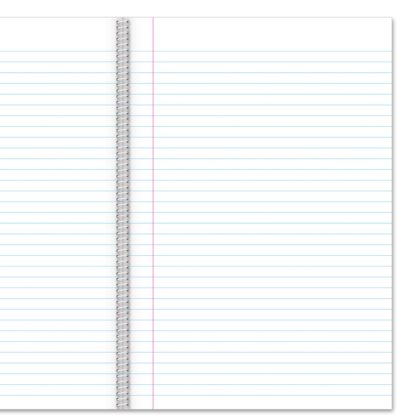 Warwick Exercise Book 8B5 50 Leaf Spiral Ruled 7mm 255 x 205mm